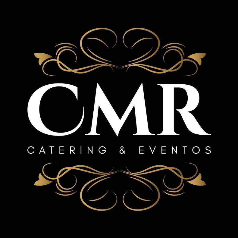 logotipo cmr catering e eventos
