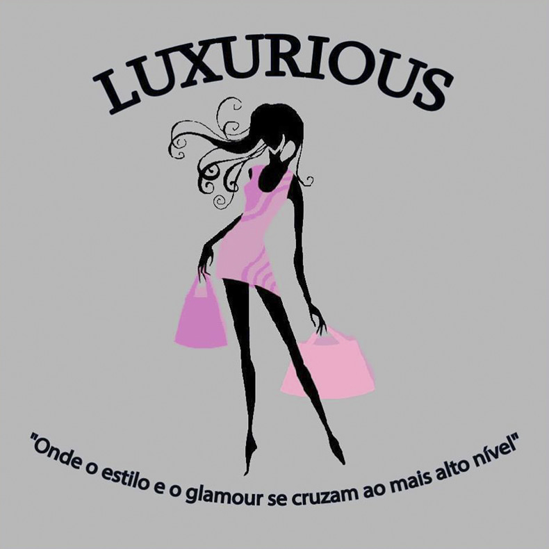Logotipo Luxurious pronto-a-vestir